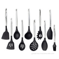 Silicone Cooking Utensils Silicone Slotted Mixing Spoons Supplier